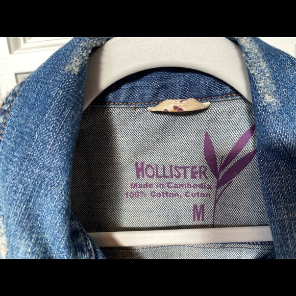 Hollister Denim Jean Jacket - M - Picture 7 of 8
